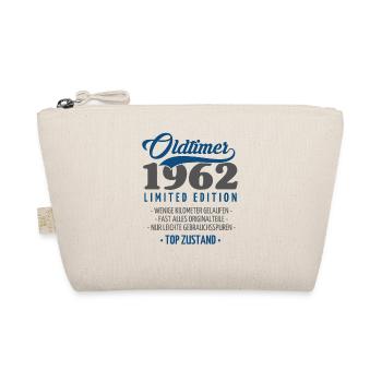 60 Jahre Oldtimer 1962 Jahrgang Geburtstag - Bio-Täschchen - Natur - Vorne