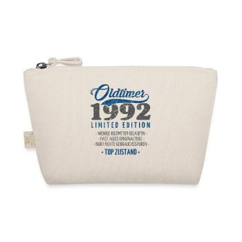 30 Jahre Oldtimer 1992 Jahrgang Geburtstag - Bio-Täschchen - Natur - Vorne