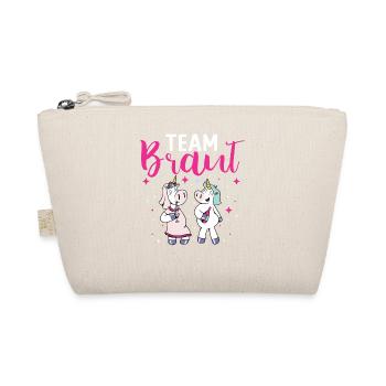 Team Braut - Bio-Täschchen - Natur - Vorne