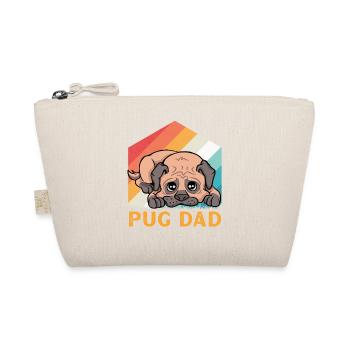 Pug Dad - Bio-Täschchen - Natur - Vorne