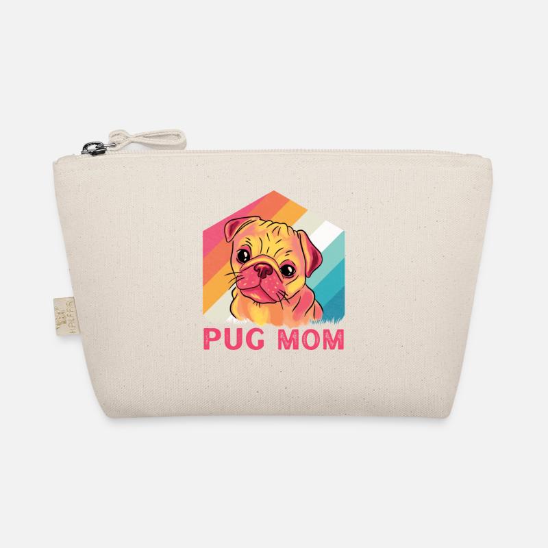 Pug Mom Bio-Täschchen