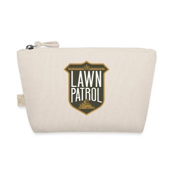 Lawn Mower Mowing Dad Father - Organic Pouch - nature - Front