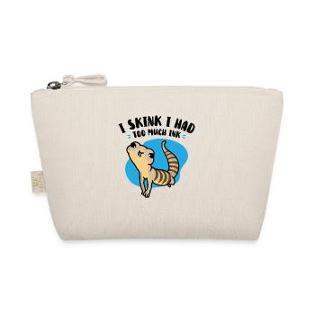 Herpetology Blue-tongued Skink Lizard Wildlife - Organic Pouch - nature - Front