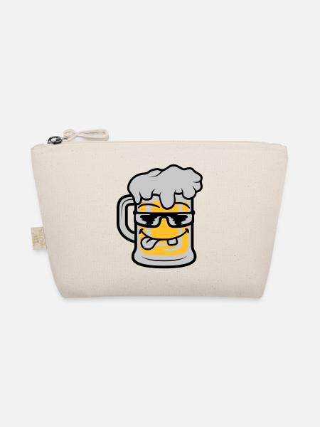 Tasse à bière Cool Face - Trousse biologique - nature - Devant