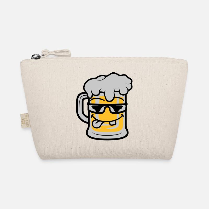 Cooles Gesicht Bier Maßkrug Bio-Täschchen