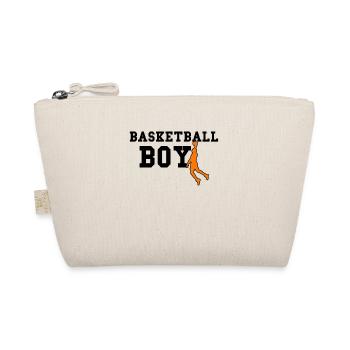 basketball boy - Bio-Täschchen - Natur - Vorne