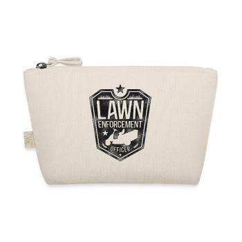 Lawn Mower Mowing Dad Father - Organic Pouch - nature - Front