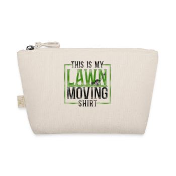 Lawn Mower Mowing Dad Father - Organic Pouch - nature - Front