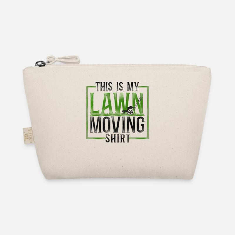 Lawn Mower Mowing Dad Father Organic Pouch