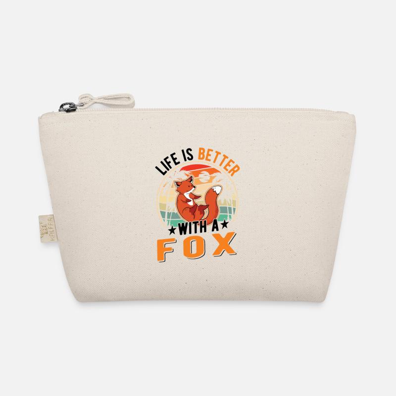 Life is better with a Fox Fuchs Bio-Täschchen