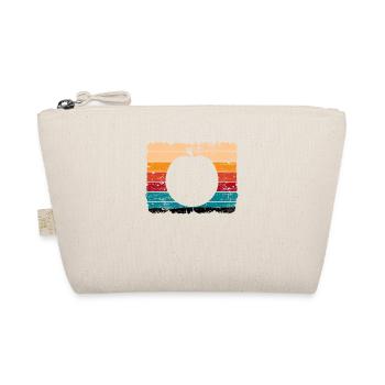 Apricot Fruit Lover Retro Veggie Diet Gift idea - Organic Pouch - nature - Front