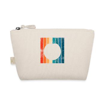 Apricot Fruit Lover Retro Veggie Diet Gift idea - Organic Pouch - nature - Front