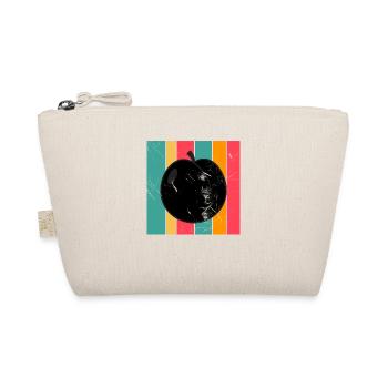 Apricot Fruit Lover Retro Veggie Diet Gift idea - Organic Pouch - nature - Front