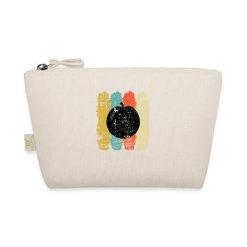 Apricot Fruit Lover Retro Veggie Diet Gift idea - Organic Pouch - nature - Front