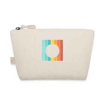 Apricot Fruit Lover Retro Veggie Diet Gift idea - Organic Pouch - nature - Front
