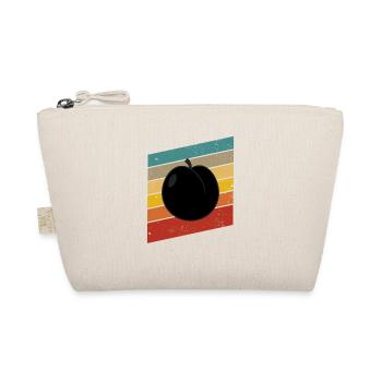 Apricot Fruit Lover Retro Veggie Diet Gift idea - Organic Pouch - nature - Front