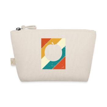 Apricot Fruit Lover Retro Veggie Diet Gift idea - Organic Pouch - nature - Front
