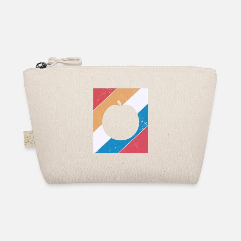 Apricot Fruit Lover Retro Veggie Diet Gift idea Bio-Täschchen