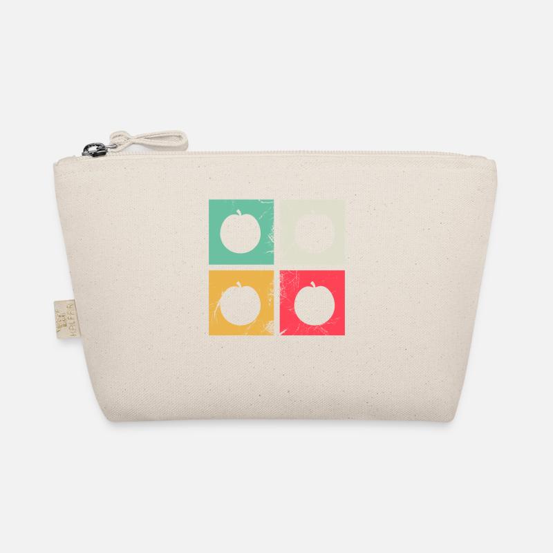 Apricot Fruit Lover Retro Veggie Diet Idée cadeau Trousse biologique