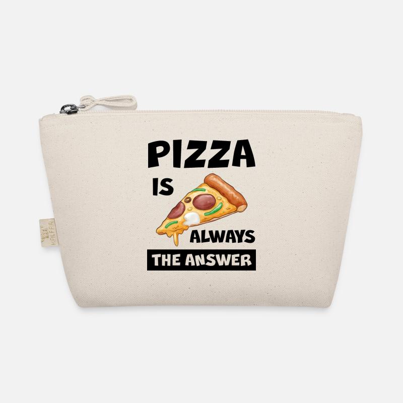 Pizza Is Always The Answer Lustiger Pizza Spruch Bio-Täschchen