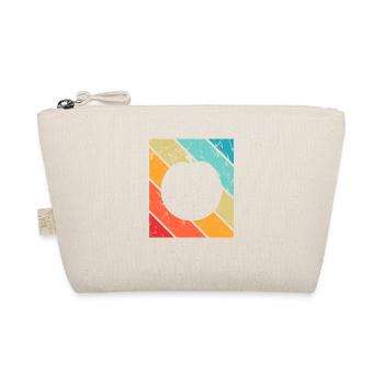 Apricot Fruit Lover Retro Veggie Diet Gift idea - Organic Pouch - nature - Front
