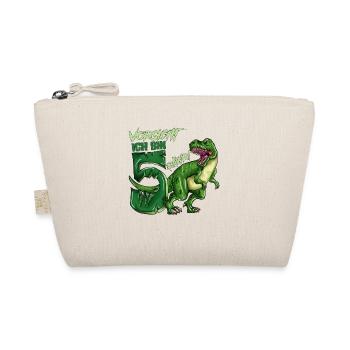 Enfants Dino Je suis 5 Tenue d’anniversaire Enfants - Trousse biologique - nature - Devant