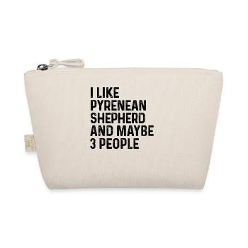 J’aime le berger pyrénéen et peut-être 3 personnes chien - Trousse biologique - nature - Devant