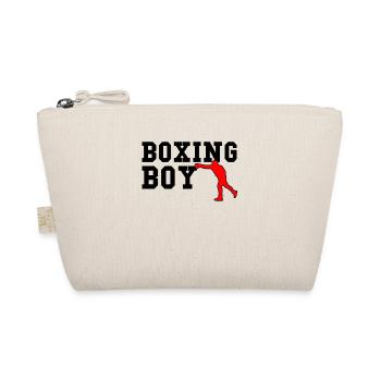 boxing boy - Bio-Täschchen - Natur - Vorne