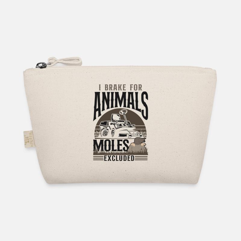 Lawn Mower Mowing Dad Father Organic Pouch