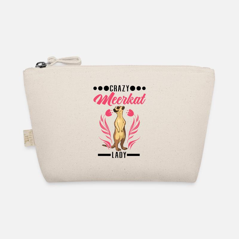 Dame suricate folle Erdmännchen Trousse biologique