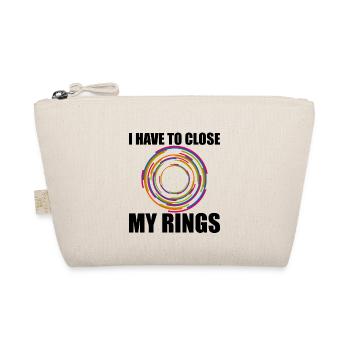 I Have To Close My Rings 2 - Bio-Täschchen - Natur - Vorne