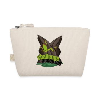 climbing carabiner ice climbing climbing frog - Organic Pouch - nature - Front
