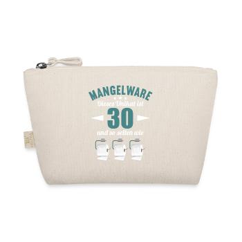 Mangelware Unikat selten 30 Jahre 30. Geburtstag - Bio-Täschchen - Natur - Vorne
