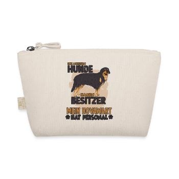 Hovawart Hundebesitzer Gassi Witziges Hovawart - Bio-Täschchen - Natur - Vorne