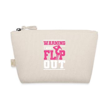 I could freak out Funny gymnast - Organic Pouch - nature - Front