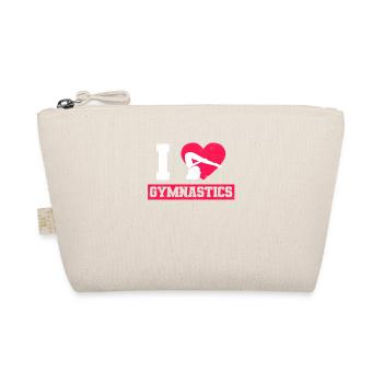 Fille Drôle Tumbling Fille Gymnaste Entraîneur - Trousse biologique - nature - Devant