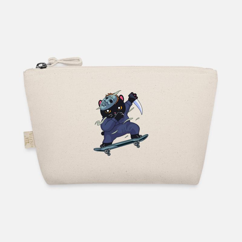 Skateboarder Cat Ninja Dab Dabbing Skateboard Trousse biologique