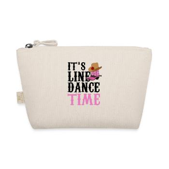 It‘s Line Dance Time Line Dancing Country Musik - Bio-Täschchen - Natur - Vorne