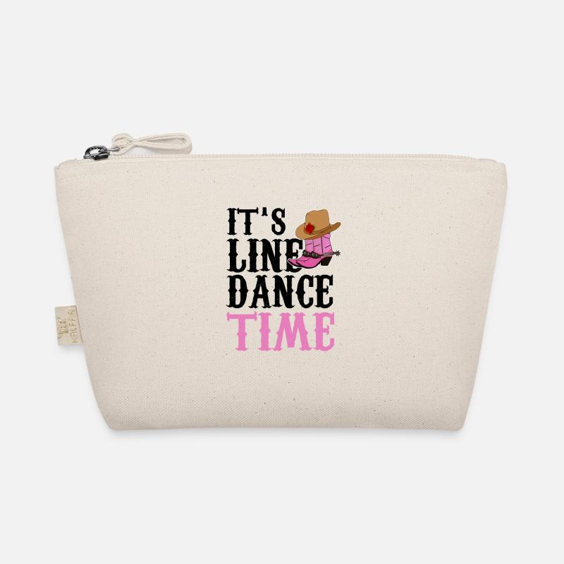 It‘s Line Dance Time Line Dancing Country Musik Bio-Täschchen
