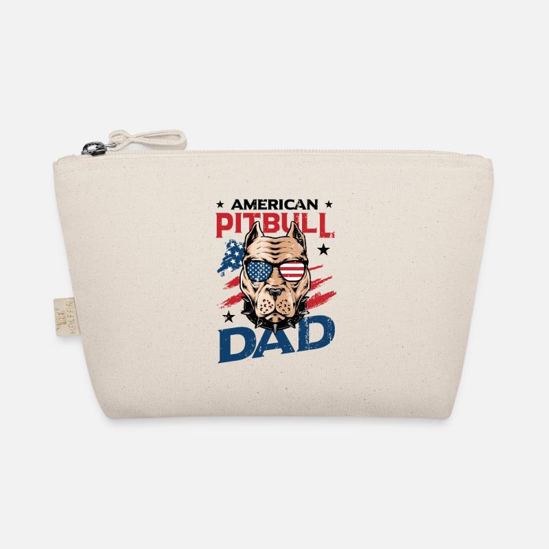 American Pitbull Dad 4. Juli Bio-Täschchen