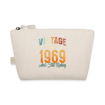 1969 Geburtsjahr Geburtstag Baujahr Vintage - Bio-Täschchen - Natur - Vorne