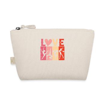 Drôle de gymnaste bien-aimée Gymnastique de la Saint-Valentin - Trousse biologique - nature - Devant
