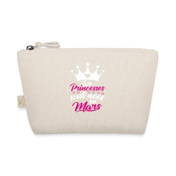 Les Princesses Sont Nées En Mars - Trousse biologique - nature - Devant