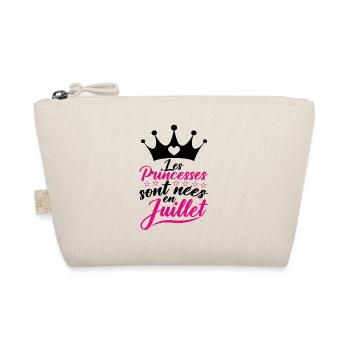 Les Princesses Sont Nées En Juillet - Trousse biologique - nature - Devant
