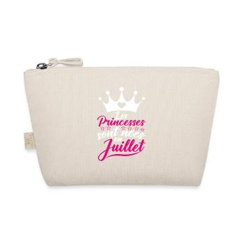 Les Princesses Sont Nées En Juillet - Trousse biologique - nature - Devant