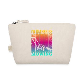 I'd rather be mowing - Bio-Täschchen - Natur - Vorne