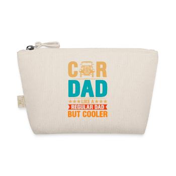 Fathers Day Regular Car Dad - Organic Pouch - nature - Front