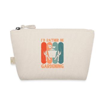 Id rather be gardening - Organic Pouch - nature - Front