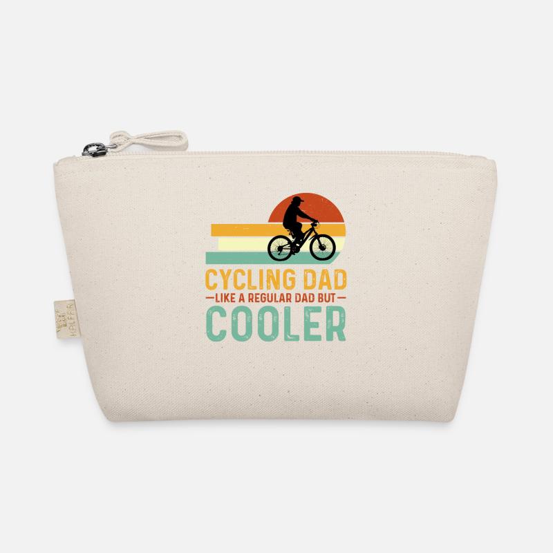Fathers Day Regular Cycling Dad Organic Pouch