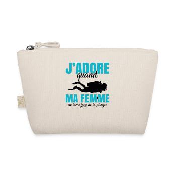 Sport Plongée Idée Cadeau Mer Vacances Hobby Apnée - Trousse biologique - nature - Devant